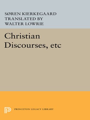 cover image of Christian Discourses, etc
